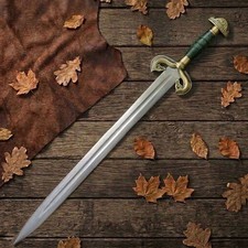 Custom Handmade King Theodred Sword, Rings of Power Cosplay w/ WallMount picture