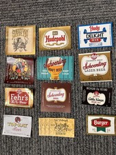14 Vintage Cincinnati Beer Labels Schoenling, Hudepohl, Sir Edward Stout, Burger picture