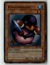 Yu-Gi-Oh Penguin Soldier Super Rare SDJ-G022 1st Cushion Poor picture