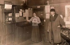 Lewiston MN Minnesota Post Office 1914 RPPC Photo Postcard COPY picture