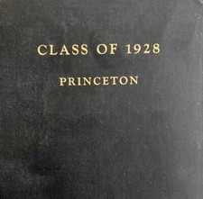 Princeton University Class Of 1928 First Edition 1936 Directory HC Book WHBS picture