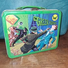 1967 King Seely The Green Hornet Lunchbox - No Thermos Not Bad Check Pics picture