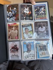 Old baseball football cards  best pages last. Open to offers famous players. picture