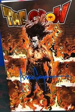 THE CROW TRADE FOIL EDITION) CROW (CROWKU) SIGNED MICO SUAYAN FANEXPO DALLAS... picture