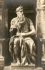 Michelangelo's Moses at San Pietro in Vincoli, Rome, 1377 Postcard picture