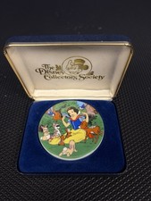 1983 Disney Collectors Society Snow White & Friends LTD Edition Porcelain Plaque picture