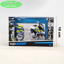 MAISTO 1:18 BMW 1200 RT Police MOTORCYCLE Bike Model collection Toy Gift NIB picture