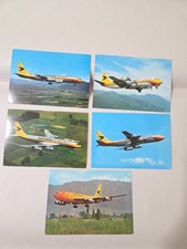 Aerocondor Colombia Lot Of 5 Postcards B707 Electra L-188A B720 picture