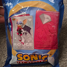 Wendy's Sonic the Hedgehog Trading Card Pack 5 Cards Rouge picture