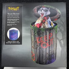 Spirit Halloween Trash Bandit Animatronic Raccoon Prop Blacklight 05020680 2026 picture