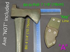 The Max Axe Forrest Tool Handmade Leather Axe Sheath/Mask