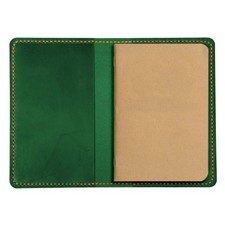 Leather Journal Cover for Moleskine Cahier Notebook Pocket size 3.5