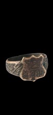Antique WWII Central European  Europe Soldiers Ring Unique U Boat Navy Submarine picture