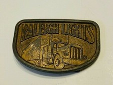 Belt Buckle - Raleigh Lights picture