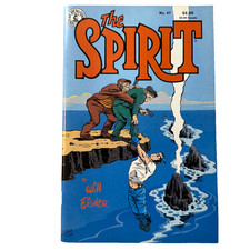 The Spirit #47 Will Eisner Kitchen Sink Comics 1988 Jules Feiffer Copper Age B/W picture