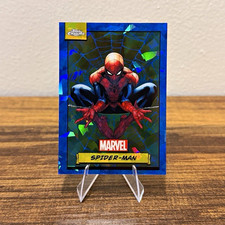 2024 Topps Chrome Marvel Spider-Man #1 Sapphire Blue picture
