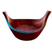 Jens Quistgaard Dansk Teak Viking Bowl Mid Century Modern Danish Vintage JHQ picture