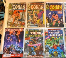 Lot Of 6 Vintage Marvel Comics Conan/Ultimates Last Stand #3/ What If Hulk(VG-VF picture
