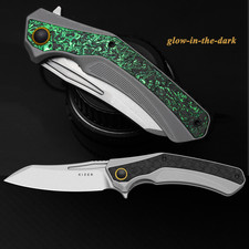 Kizer Draca EDC Folding Pocket Knife S45VN Blade Aluminum & Carbon Fiber Handle picture