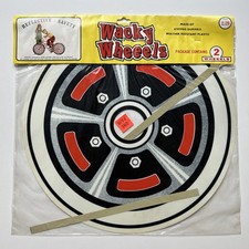 Vintage Wacky Wheels Bicycle Wheel Inserts NOS Reflective Mag BMX Bike Original picture