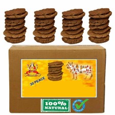 100% pure indian cow dung Cakes ( Brown ) Pack of 60 US  picture