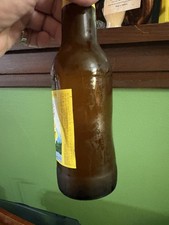 *ERROR* WARPED Leinenkugel's Summer Shandy Brown Glass Beer Bottle 12 fl oz picture
