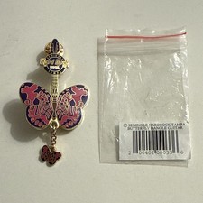 Hard Rock Hotel Tampa Seminole Butterfly Guitar Dangle Pin LE 400 picture