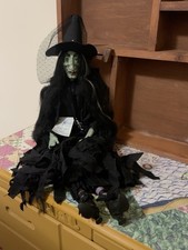 1990 Daddy’s Long Legs Witch Hazel DL13 30” Doll Box Tag Skeleton picture