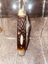 Schrade Walden NY USA 1946-1973 Model 914 Jigged Bone Pocket Knife picture