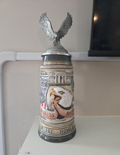King Werk 250th USA Anniversary Beer Stein - Ltd Ed #792/2026 - Flying Eagle Lid picture