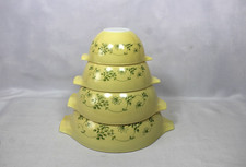 PYREX SHENANDOAH CINDERELLA NESTING MIXING BOWLS (441/442/443/444) -SET OF 4 picture