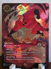 Mr. Incredible Super Strong 234/204 Enchanted Wilds Unknown LORCANA NM CONDITION picture