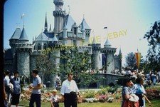 Orig 1956 Slide Disneyland Sleeping Beauty Castle Early Park Kodachrome  G73 picture