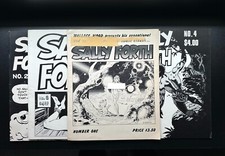 Sally Forth #1-4 Good Girl Art COMPLETE SET Military 1 2 3 4 Wally Wood GGA 1977 picture