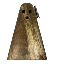 Becki Owens Wood Ghost Figurine Viral Halloween Decor 2024 NEW Chic Modern 14” picture