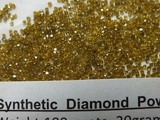 Diamond Powder 18/20 Mesh, Grit 1000 / 850 (um) Microns, Weight 25 cts - 5 Gram picture