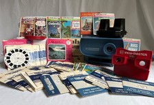 Vintage View Master Projector, Two 3-D Viewers, and More than 100 CD Reels picture