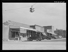 Photo:Franklin, Ga. April-May, 1941. Main street picture