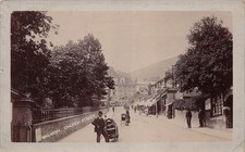 Malvern England Church Main Street Early 1900s Vtg Postcard J47 picture