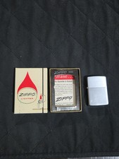 Vintage 1961 Zippo Lighter Script Logo Original Matching Pat 2517191 Insert picture