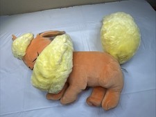 Pokemon Flareon Sleeping Plush Jazwares 18 Inch Stuffed Animal Toy picture