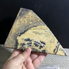 373g Rare Chinese l formation Ink painting scenery Stone Mineral specimen picture