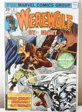 Vintage Werewolf By Night #37 Marvel Comics 1976 picture