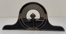 Vintage L.S. STARRETT NO. 490 PROTRACTOR HEAD. Level Works picture