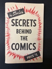 Secrets Behind the Comics by Stan Lee ©1947 Famous Enterprises   Rare Item  VF+ picture