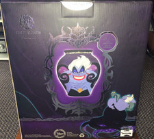 New DISNEY Villains URSULA Art Vase with COA LE Little Mermaid picture