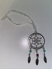 Ganz Metal Dream Catcher Ornament Charm “Life is art. Paint your own dream” picture