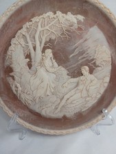 Incolay Studios Cameo Plate 