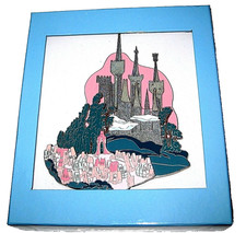 NEW 2006 LE 100 Disney Auction Pin SUPER JUMBO Cinderella Castle Kingdom Vintage picture