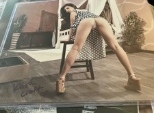Keira Croft Super Sexy Hot Adult Model Signed 8x10 Photo COA picture